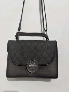 Coach Monogram Shoulder Bag