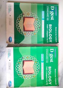 Digest Biology Std XII - Parts 1 & 2 | 12th