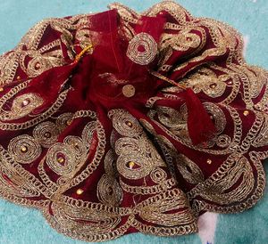 Laddu Gopal Fancy Dress Size 6,7,8 Fabric Net