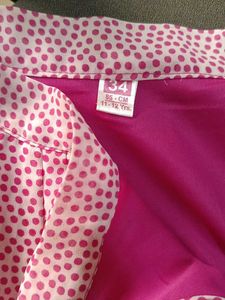 Pink Polka Dot Baby top