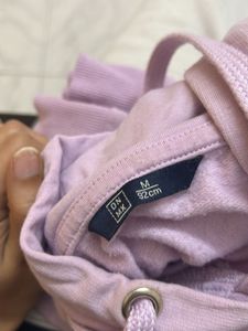 Lavender Hoodie with Graphic