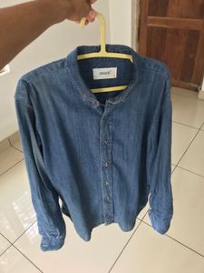 Classic Blue Denim Shirt