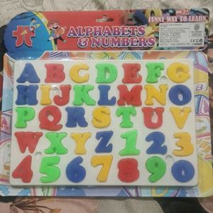 Alphabet & Number Learning Toy