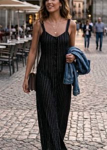 Chic Black Striped kurta