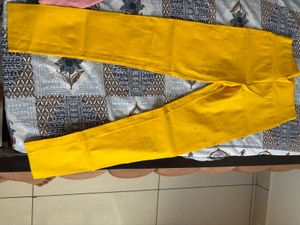Vibrant Yellow Ethnic Pants