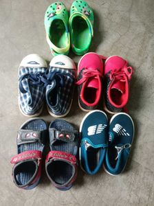 Assorted Kids Footwear Bundle..mix 2-3age