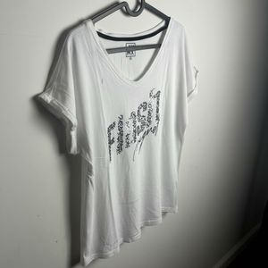 White 'Flash Magnet' Graphic T-Shirt