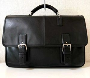 Coach leather Thompson Briefcase Laptop Bag