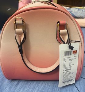 Chic Pink Quilted Handbag