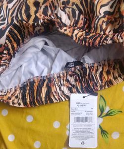 34 size Boho Wide Leg Animal Print Pants