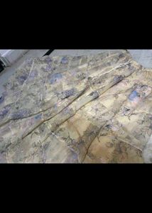 Ethereal Floral Long Skirt