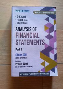 Analysis of Financial Statements Class XII