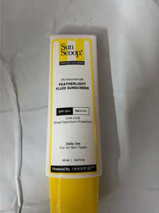 Sun Scoop Featherlight Fluid Sunscreen SPF 50+