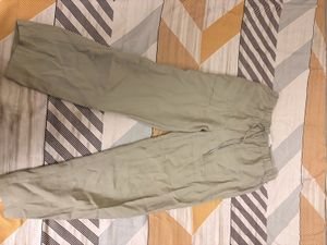 Comfortable Linen Blend Cargo Pants