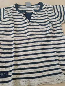 kid's Striped and Red T-Shirts
