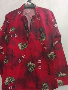 Kid's Boys Floral Kurta