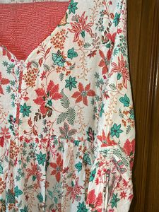 3 Printed A-line Kurti