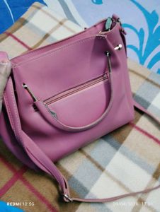 Ted Baker London Pink Leather Handbag