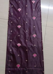 Exquisite Satin Silk Saree
