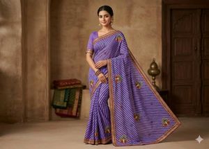Beautiful Bandhani Saree
