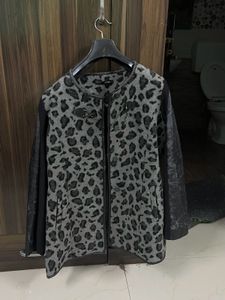 New Oner Leopard Over Coat With Flaws