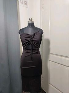 Chic Ruched Bodycon Dress