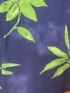 branded Navy Blue Floral Maxi Dress for M &amp;L