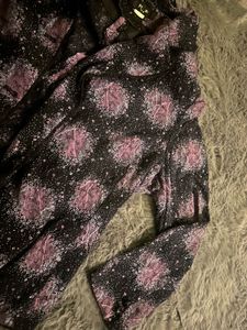y2k sheer sparkly Button-Up Top