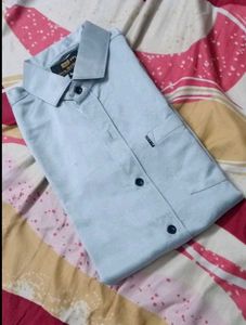 Pro Style Designer Blue Formal Shirt