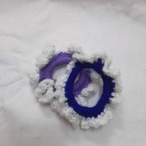 Cute Crochet Hair Ties - Set of 2