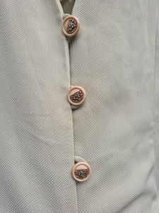 Elegant Beige Textured Blouse