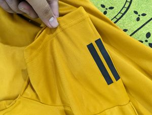 Brand New Adidas Medium Size Tshirt MUSTARD YELLOW