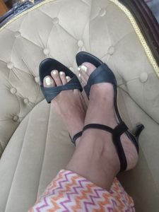 3 Inch Transparent Heel 2 Heel Combo