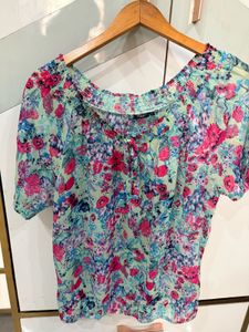 Floral Print Blouse