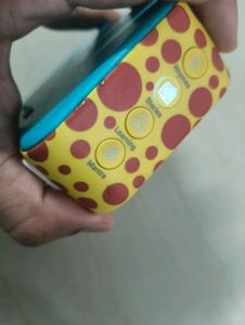 Portable Yellow Bluetooth Speaker