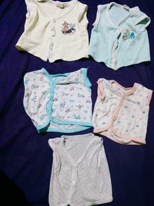 Baby Girl Sleeveless Tops Bundle