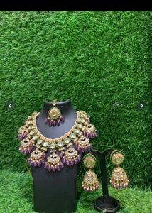 Jwellery Set For Haldi/mehdi Function