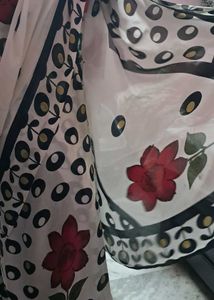 Stylish  polka dot soft saari💃💃🎉🎉