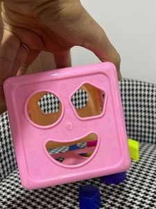 Shape Sorting Cube with 6Shapes-Activity