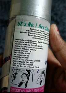 Batiste Dry Shampoo