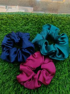 Premium Scrunchie Set Of 3