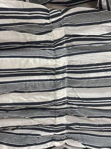 Striped Button-Down Maxi Dress