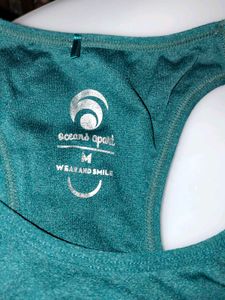 Teal green Sports Bra