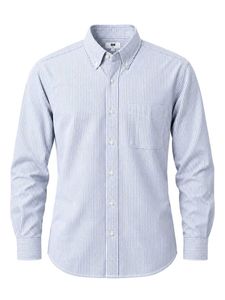 Uniqlo shirt blue strip size L