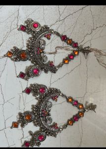 Boho Ethnic Bangle Stack &amp; Necklace Set