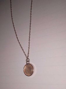 Elegant Round Pendant Necklace