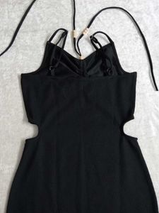 Black Bodycon Mini Dress