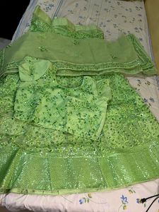 Sequence Green Lehanga