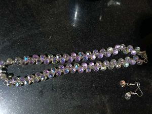 necklace with earing