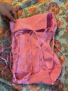 Pink Crop Top